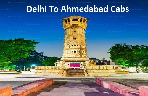 delhi to ahmedabad cabs